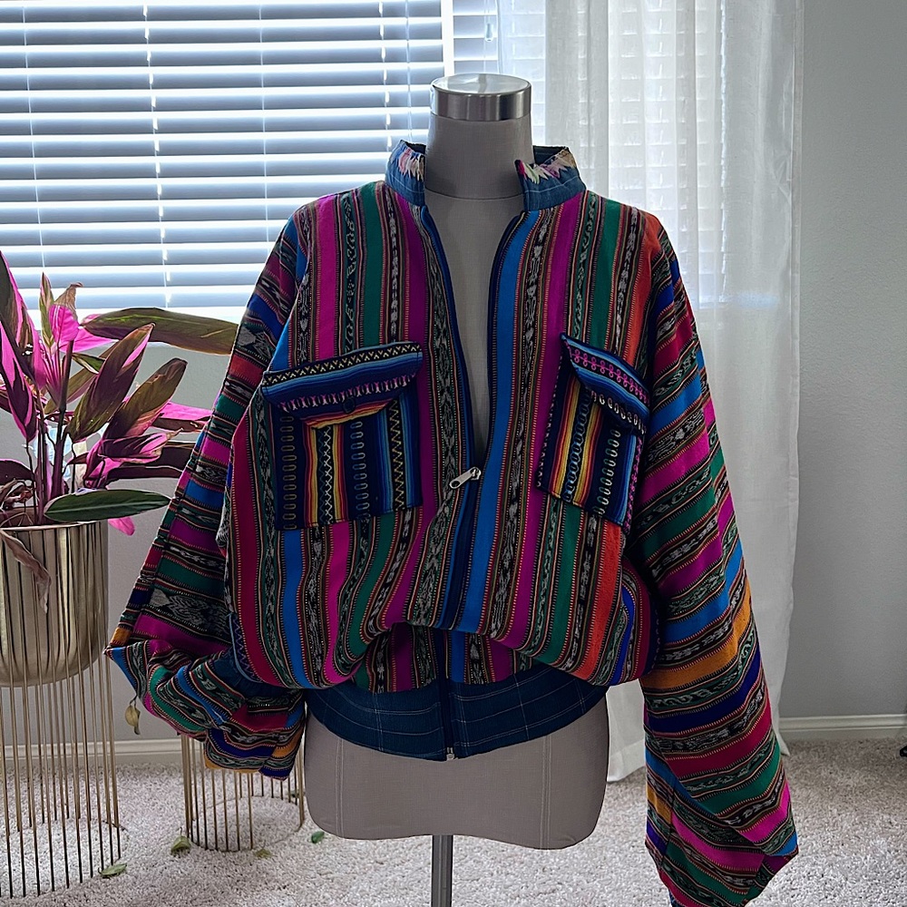 Serape Pattern Jacket